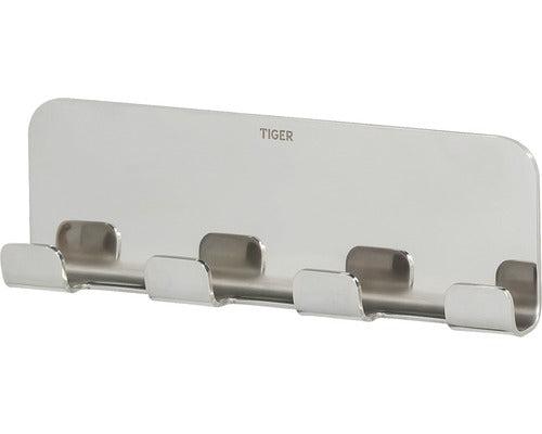 Cuier Baie Tiger Colar 4 Agatatori Inox Lucios