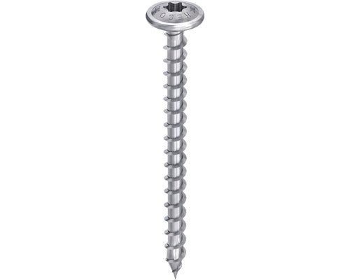 Holsuruburi Cu Cap Bombat Torx Heco Topix-plus 8x60 Mm Otel Zincat Albastru, 100 Bucati