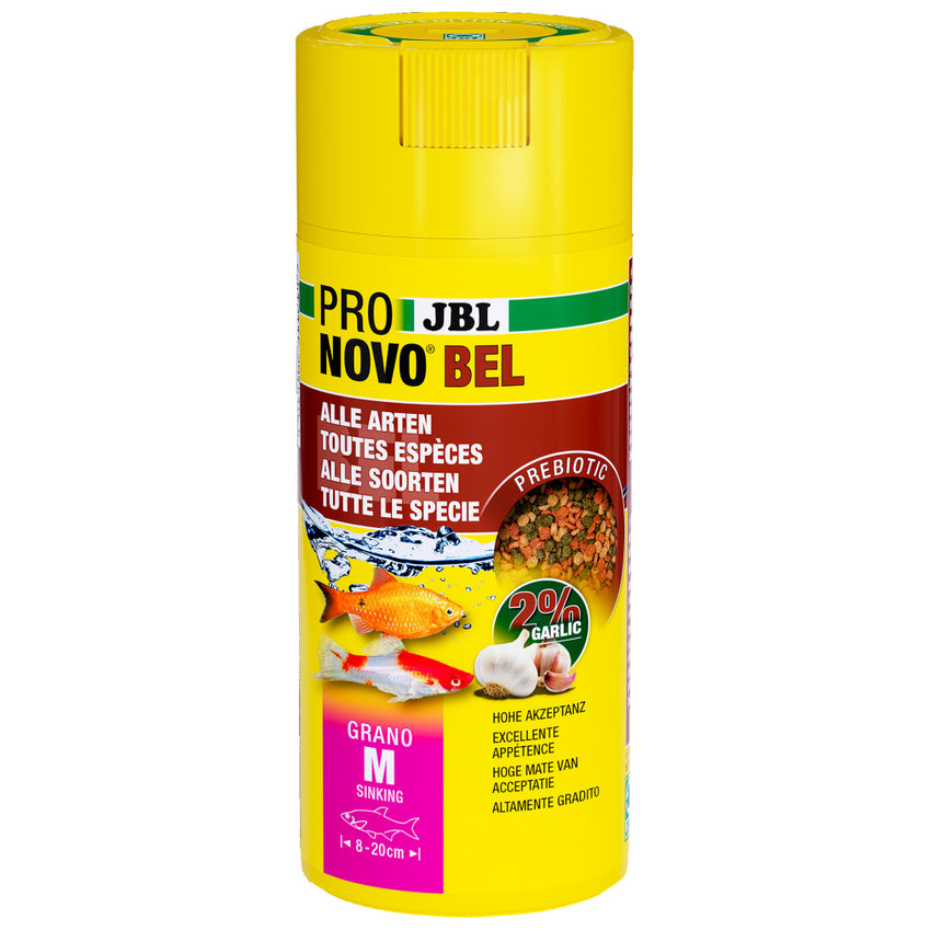 Hrana pesti acvariu JBL ProNovo BEL GRANO M 250 ml CLICK