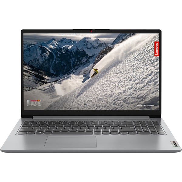 Laptop LENOVO IdeaPad 1 15ALC7, AMD Ryzen 7 5700U pana la 4.3Ghz, 15.6" Full HD, 12GB, SSD 512GB, AMD Radeon Graphics, Free DOS, Gri
