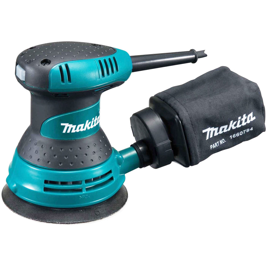 Masina de slefuit Makita, 125 mm, 300W, 1.3Kg, colector praf