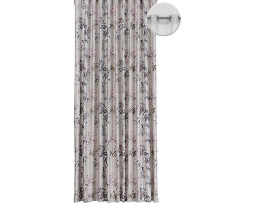 Draperie Cu Inele Samba Imprimeu Floral 210x245 Cm