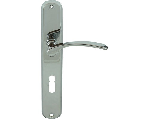 Manere Cu Sild Usa Interior Verofer Vieneta 90/235 Mm, Pentru Cheie Bb, Crom Lucios