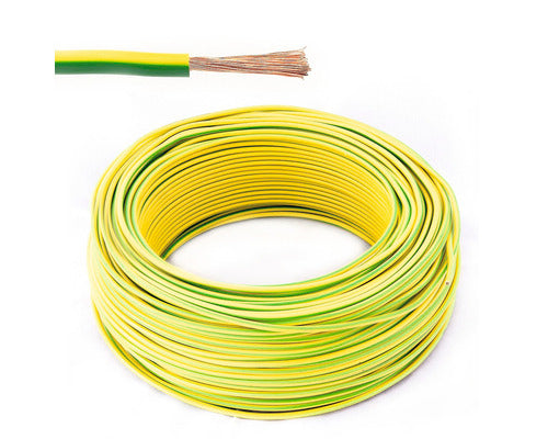 Cablu Electric Myf (H07v-k) Iproeb 2, 5 mm² Verde/galben, Inel 100 Metri