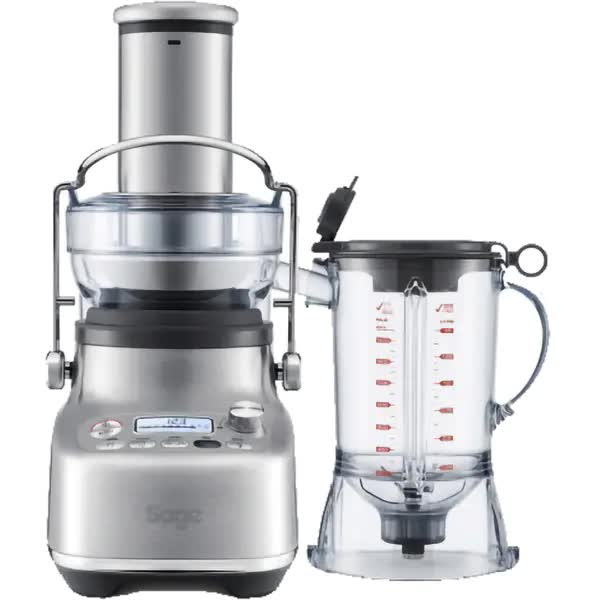 Blender 2in1 SAGE The 3X Bluicer Pro SJB815, 1.5l, 1350W, 10 Trepte Viteza, Argintiu