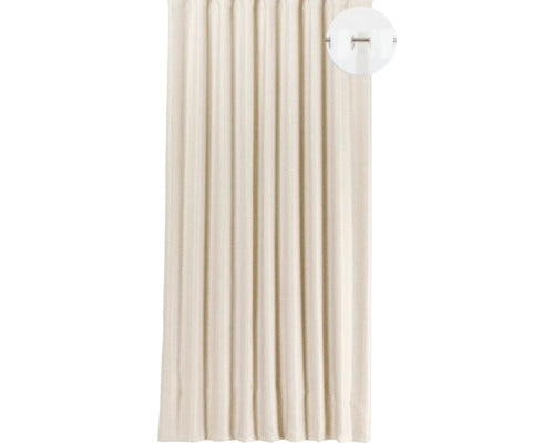 Draperie Cu Inele Amadeo Crem 140x245 Cm
