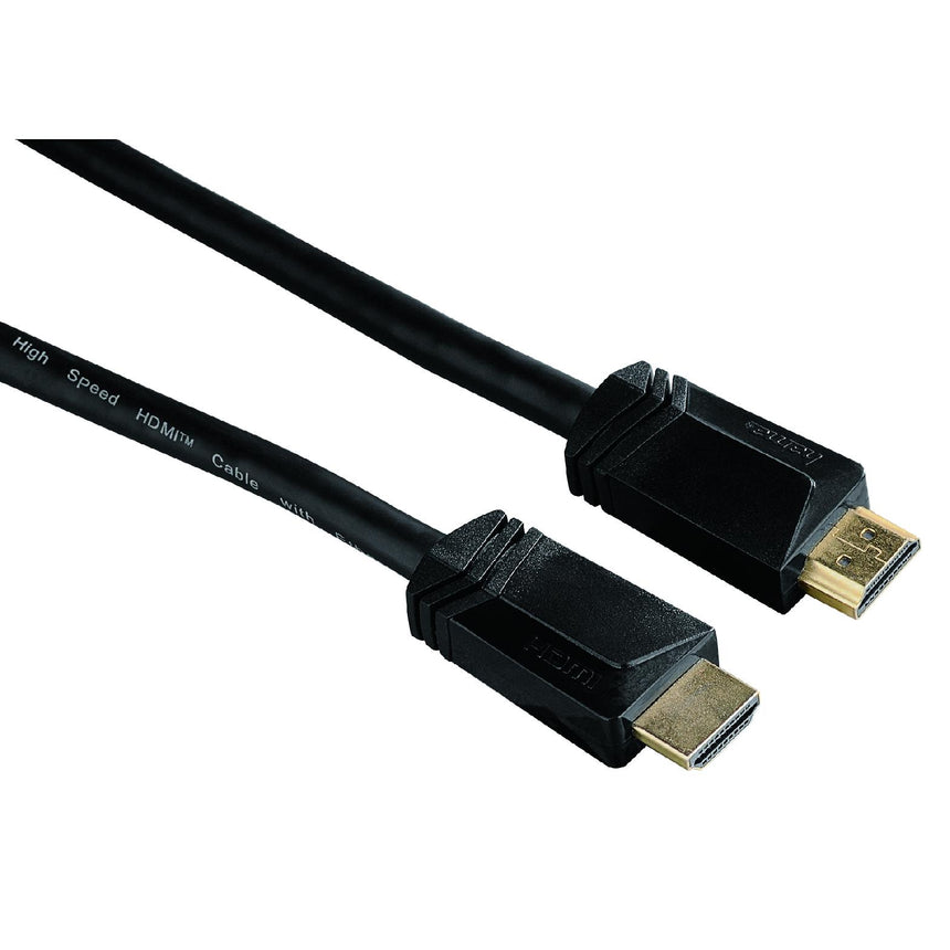 Cablu Hama High Speed HDMI, plug - plug, Ethernet, gold-plated, 5 m
