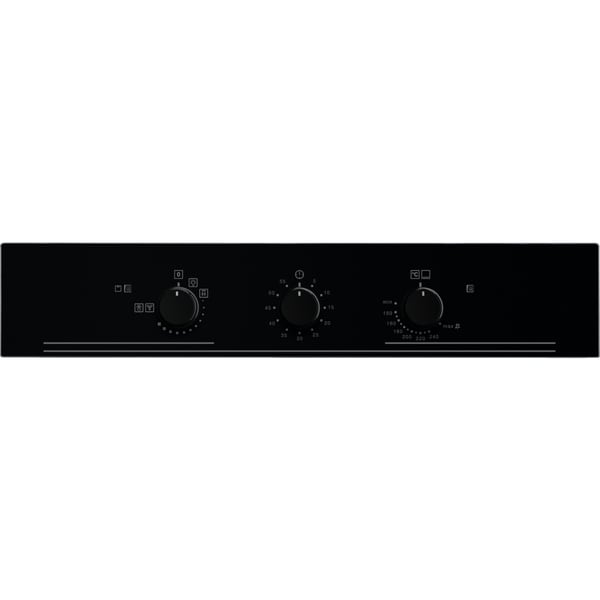 Cuptor incorporabil Electrolux EOG2102AOK, Gaz, 68 l, Autocuratare catalitica, Grill electric, Rotisor, Clasa A+, Negru