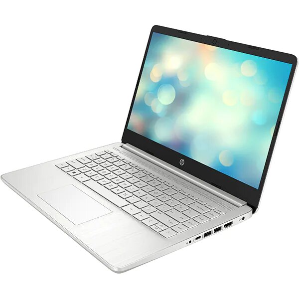 Laptop HP 14s-fq2007nq, AMD Ryzen 5 5625U pana la 4.3GHz, 14" Full HD, 16GB, SSD 512GB, AMD Radeon Graphics, Windows 11 Home, Argintiu