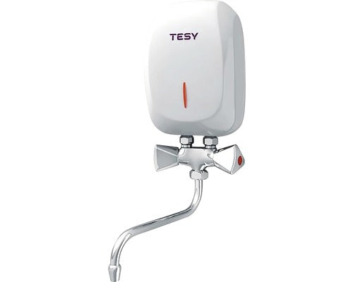 Instant electric Tesy 3,5 kW pentru bucatarie, 2 l/min, cablu de alimentare cu stecher inclus