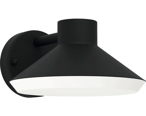 Aplica In Jos Ninnarella Gu10 Max. 1x4, 6w 400 Lumeni, Pentru Exterior Ip44, Alb/negru