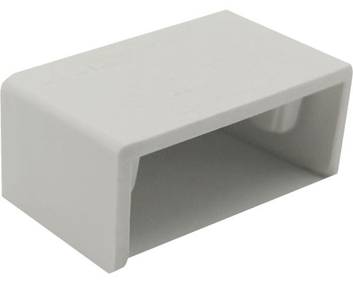 Capace Terminale Canal Cablu Comtec 25x25 Mm, Alb, 10 Bucati