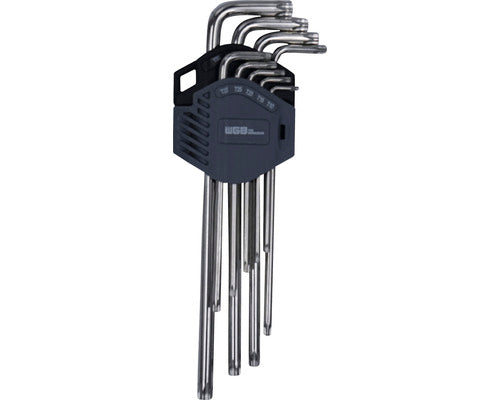 Set Chei Torx Wgb Tx10-t4x50,9 Piese, Crom-vanadiu