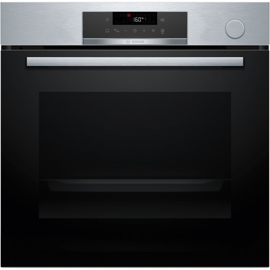 Cuptor incorporabil Bosch HRG532BS3, 71 L, Electric, Multifunctional, 7 functii, Grill, Touch control, Added Steam, Air Fry, AutoPilot15, Autocuratare EcoClean + hidrolitica, Clasa A+, Inox