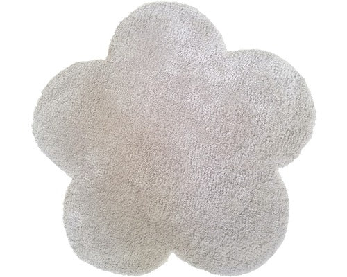 Covoras In Forma De Floare Bej 60 Cm