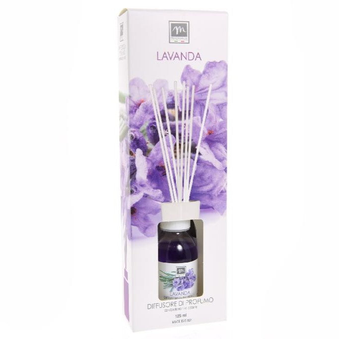 Odorizant cu betisoare bumbac, Lavanda, 125 ml