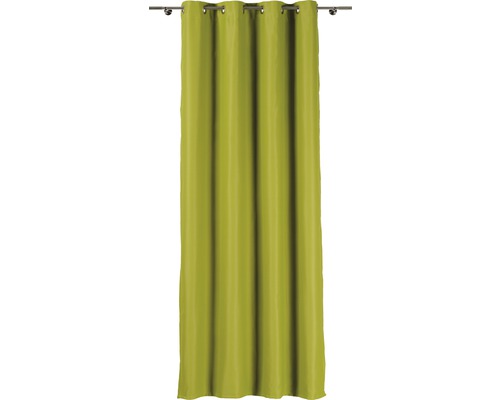 Draperie Cu Inele Blackout Uni Verde 140x245 Cm