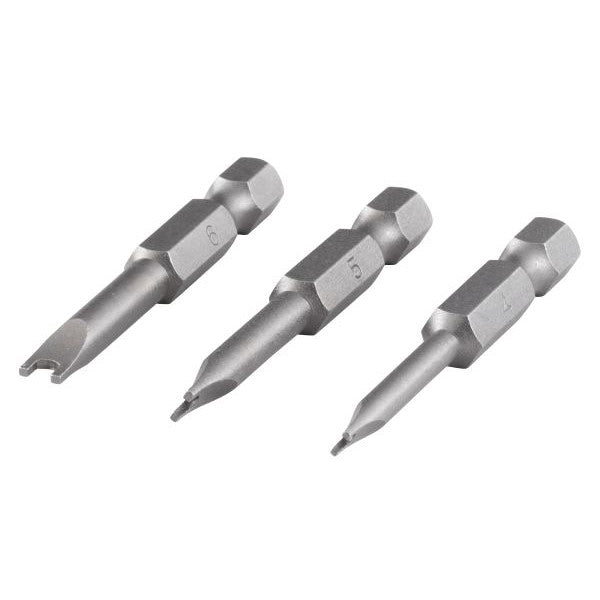 Set 3 biti, Wolfcraft, Solid 1/4", 4/5/6, 50 mm