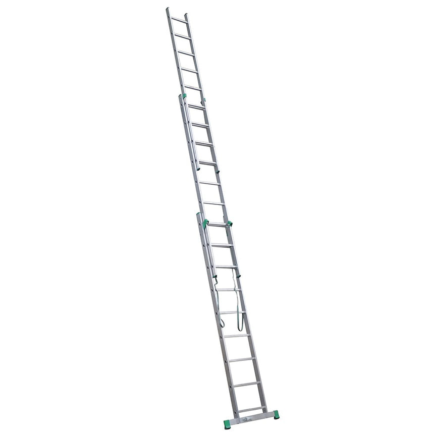 Scara speciala universala cu 3 tronsoane Alverosal 8 trepte Eurostyl, 5.13 m