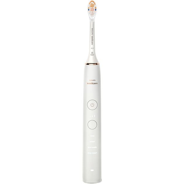 Periuta de Dinti Electrica PHILIPS Sonicare Diamond Clean HX9911/23, 62000 Miscari/min, Curatare 3D, 4 Programe, 1 Capat, Alb