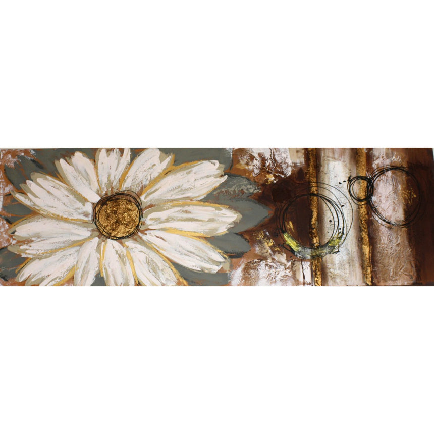 Tablou pictat manual Margaret, Mendola Interior, 50 x 150 cm