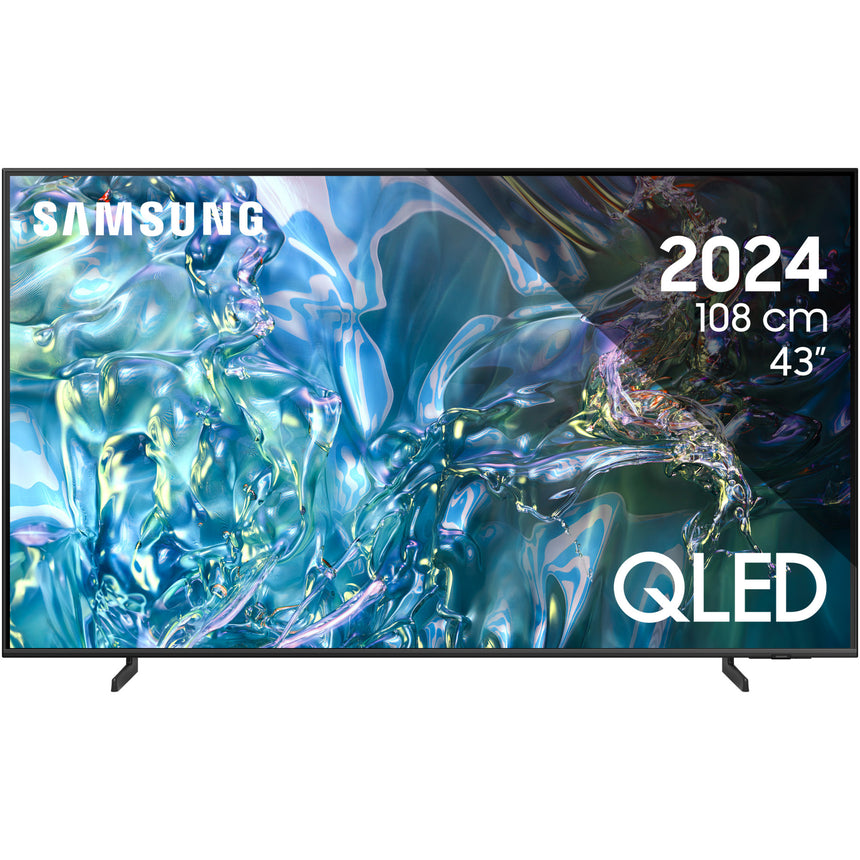 Televizor SAMSUNG QLED 43Q60D, 108 cm, Smart, 4K Ultra HD, Clasa F