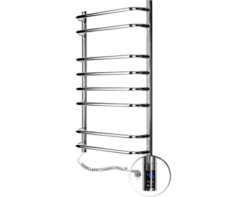 Radiator Baie Electric Portprosop Symphony Quadro 480x800 Mm 102 W Inox