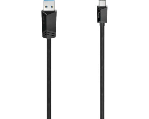 Cablu De Date Usb-c Hama Usb-c - Usb-a, Usb 3.2 Gen 1, 5gbit/s, 1, 5m Negru