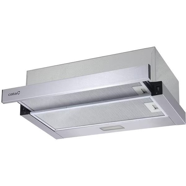 Hota incorporabila telescopica CATA TFB-5160 X, 300 m3/h, 60 cm, inox