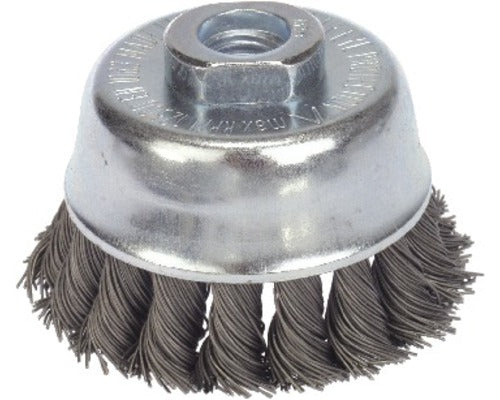 Perie Sarma Cupa Lessmann Ø65mm, Sarma Fina Impletita De Otel