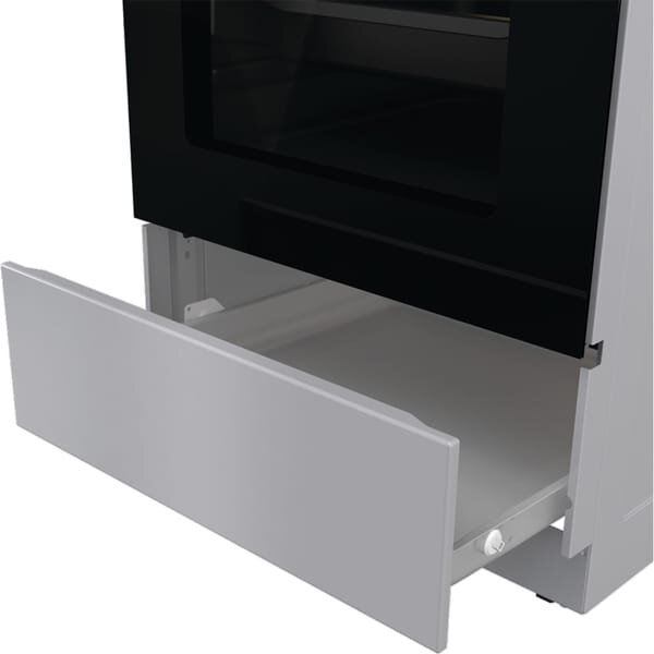 Aragaz GORENJE GEC5A11SG, 4 arzatoare, Electric, L 50 cm, Gri
