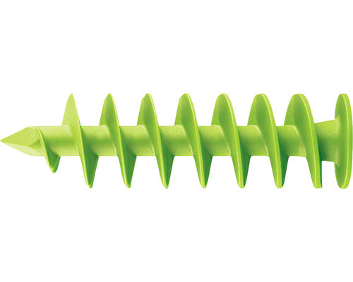 Dibluri Plastic Autoforante Fara Surub Fischer Fid90 Green, 20 Bucati, Pentru Izolatii Din Polistiren