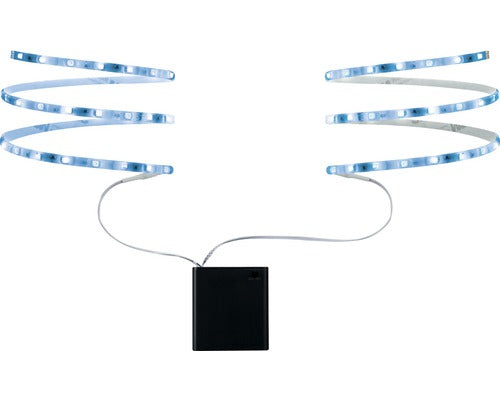 Banda Led Paulmann Mobil Strip 2x80 Cm 2x0, 6w, Lumina Albastra, Alimentare Cu Baterii