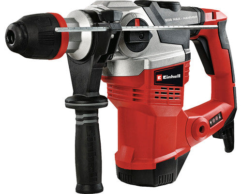 Ciocan rotopercutor Einhell TE-RH 38 3F,1050 W, forta de impact 9 J, adaptor SDS-max, opritor de adancime de gaurire metalica, capacitate de gaurire 38 mm in beton