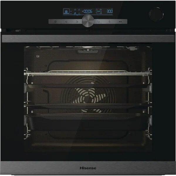 Cuptor Incorporabil HISENSE BSA66334PG, Electric, Autocuratare Pirolitica, 77 l, Clasa A+, Negru