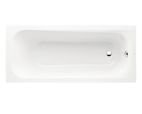 Cada de Baie Rectangulara Jungborn Calista, 170x75x45 cm, Acril, Alb
