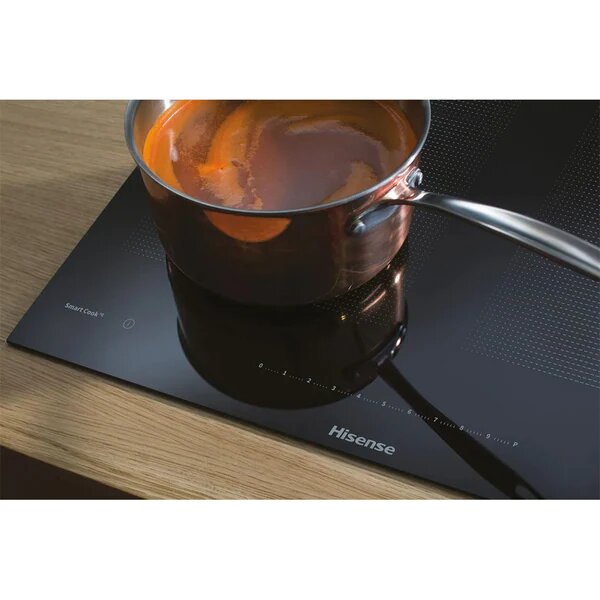Plita Incorporabila HISENSE I6456CB, Inductie, 4 arzatoare, Touch Control, Negru
