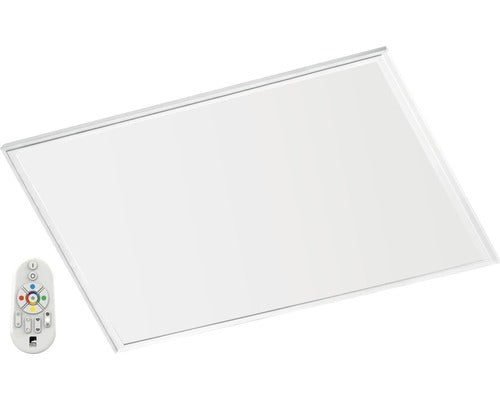 Set Eglo Crosslink Telecomanda Si Panou Cu Led Integrat 34w 4300 Lumeni 59, 5x59, 5 Cm, Lumina Rgb