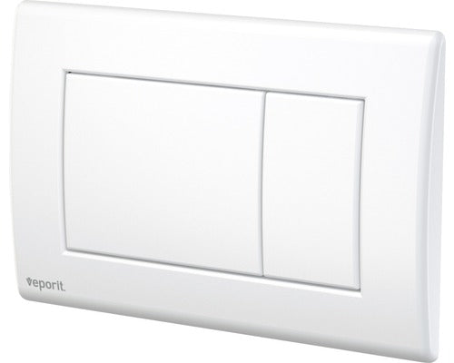 Clapeta de actionare WC incastrat Veporit Classic 1,01" alb