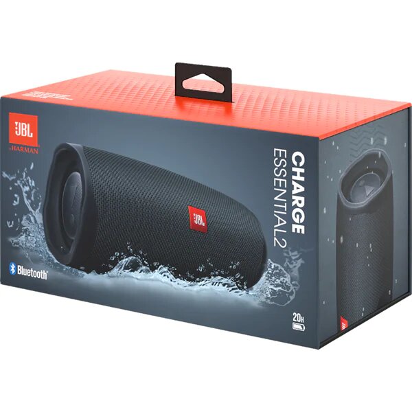 Boxa portabila JBL Charge Essential 2, 40 W, Bluetooth, 20H, IPX7, Powerbank, Gri