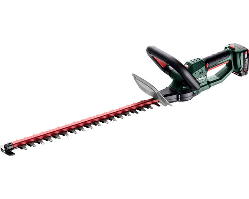 Foarfeca gard viu Metabo HS 18 LTX 55, compatibila cu acumulator Li-Power 18V, lungime lama gard viu 55 cm