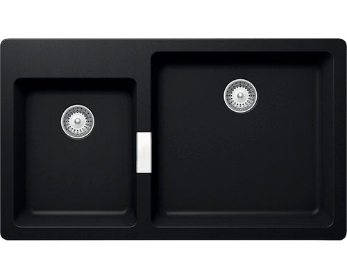 Chiuveta granit Schock Signus N-175 Puro Cristadur 860 x 500 mm, adancime cuva 210 mm, montare pe blat