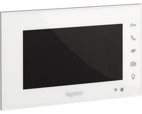 Monitor Color 7” Lcd Pentru Videointerfon Legrand Easykit, Alb