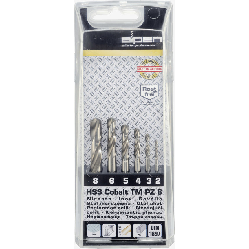 Set burghie, Alpen, TM-PZ-6, 6 bucati