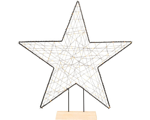 Figurina Luminoasa Stea 150 Led-uri Alb Cald