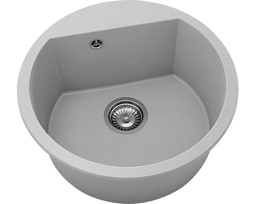 Chiuveta Bucatarie Rotunda Fat Avangard 223 Ø51 Cm, Fatgranit Grey