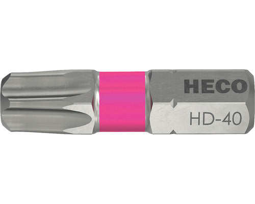 Set Capete Insurubare Heco Biti Hd-40 (T40) 2 Bucati