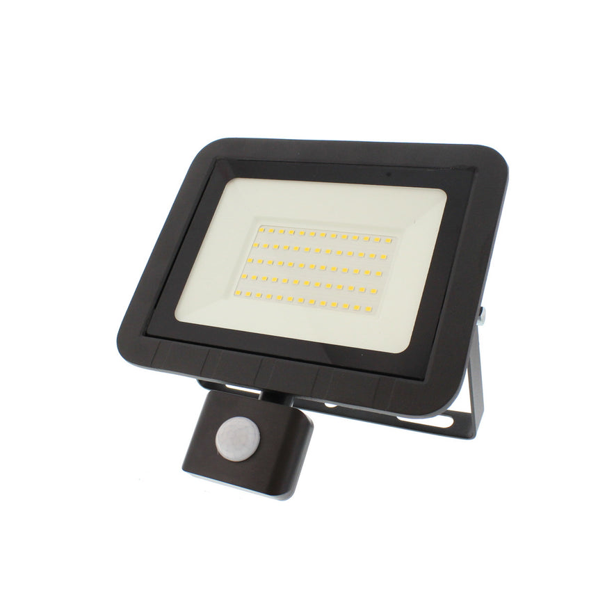 Proiector LED cu senzor Well, 50 W, 4000 K, 4000 lm, IP44