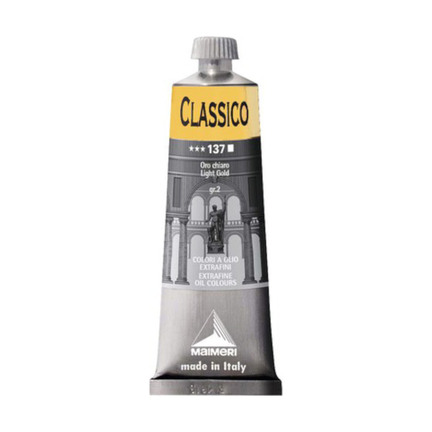 Vopsea in Ulei Classico Maimeri - Light Gold - 60 ml