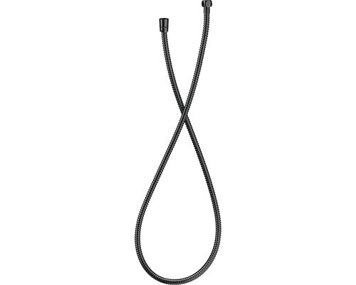 Furtun de dus metalic antitorsiune 170 cm titanium black